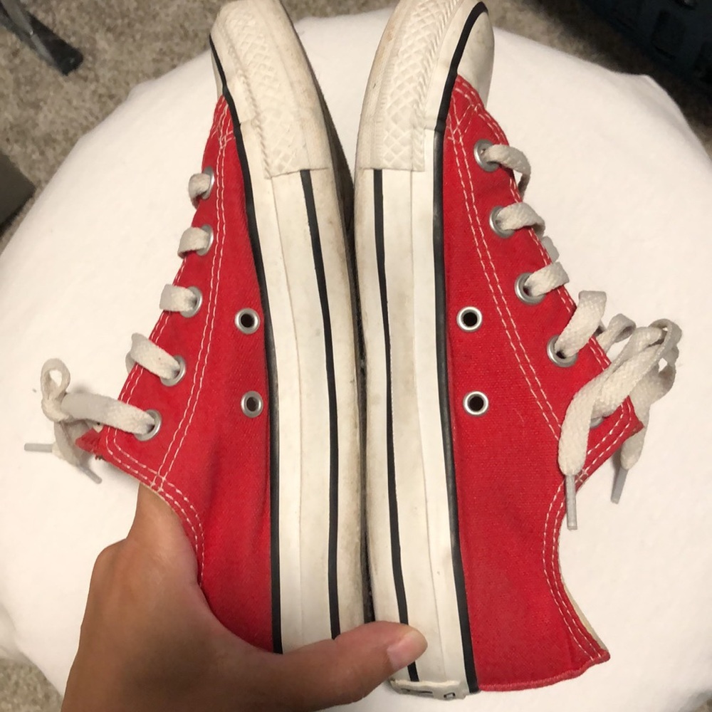 Red Converse - Picture 6 of 8